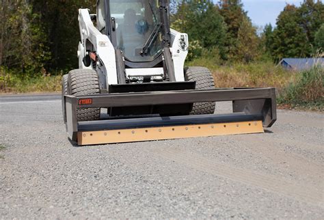 road maintainer for skid steer|grading bar for skid steer.